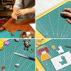 1pc 23.62x35.43inch Durable Green PVC Cutting Mat-A1 Cutting Plate Board for DIY Sewing & Leather Crafting & Other Paper Crafts