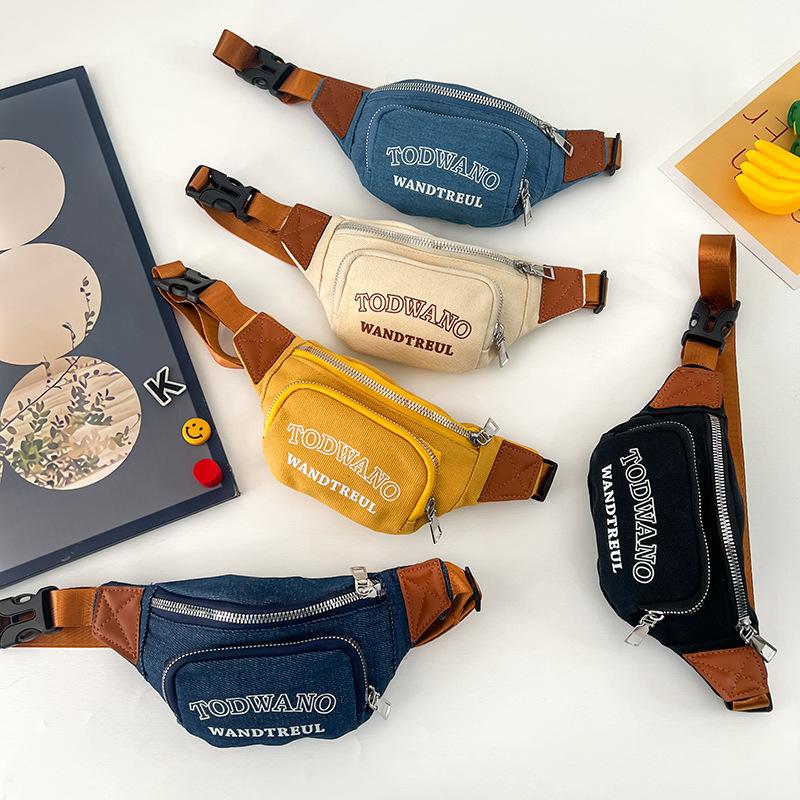 School bag fanny pack new breast bag boy trendy and handsome casual versatile change backpack change messenger bag
