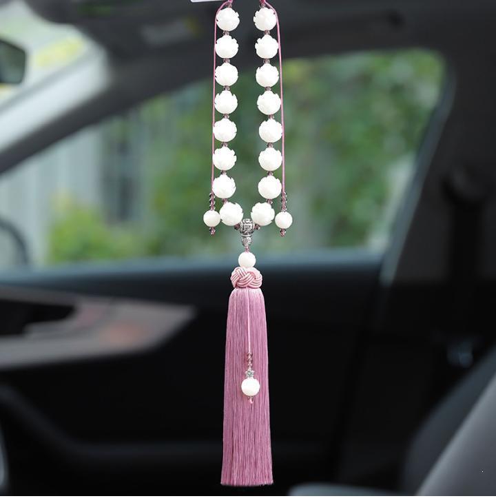 Bodhi Lotus Style Good Luck Car Pendant Ornament