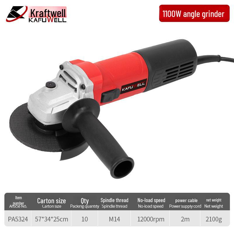 

Kraftwell 2300 Вт Высокомощная Многофункциональная Полировальная и Угловая Шлифмашина для Резки Металла