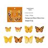 Gold Foil Butterfly Sticker Pack - Diary Series (6 Styles)