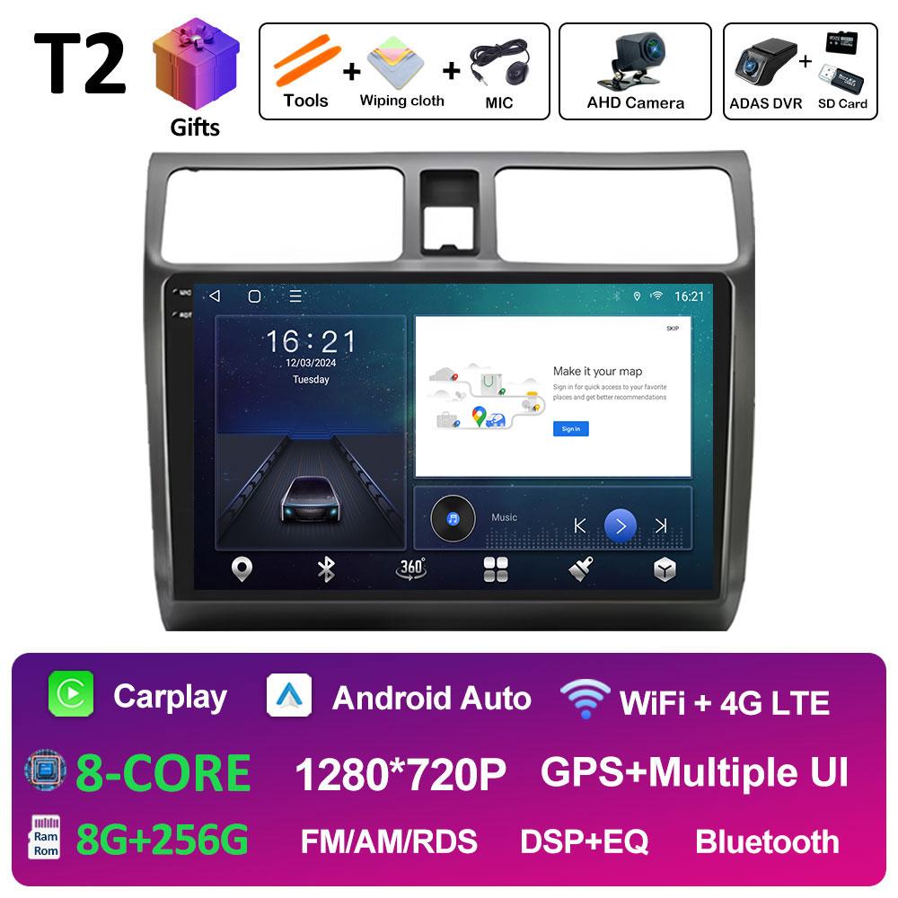 For Suzuki Swift 2003 2004 2005 2006 - 2010 Android Intelligent System Wireless Carplay DSP Stereo Autoradio Auto Tools No 2 Din