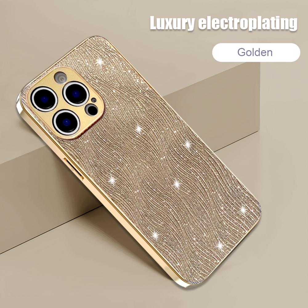 Galvanizovaný TPU kryt na telefon pro iPhone 16E 16 15 14 13 Pro Max 15Pro 16Pro Max 16 Plus Kryt Fotoaparát Nárazuvzdorné Ochranné Pouzdra