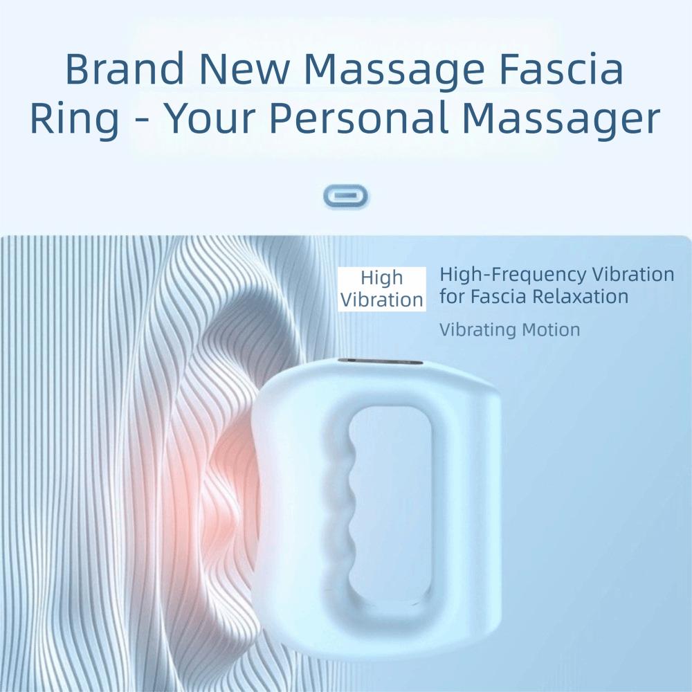 Ergonomic Fascia Massager Electric Body Massage Device Fitness Massage Ring Body Shaping