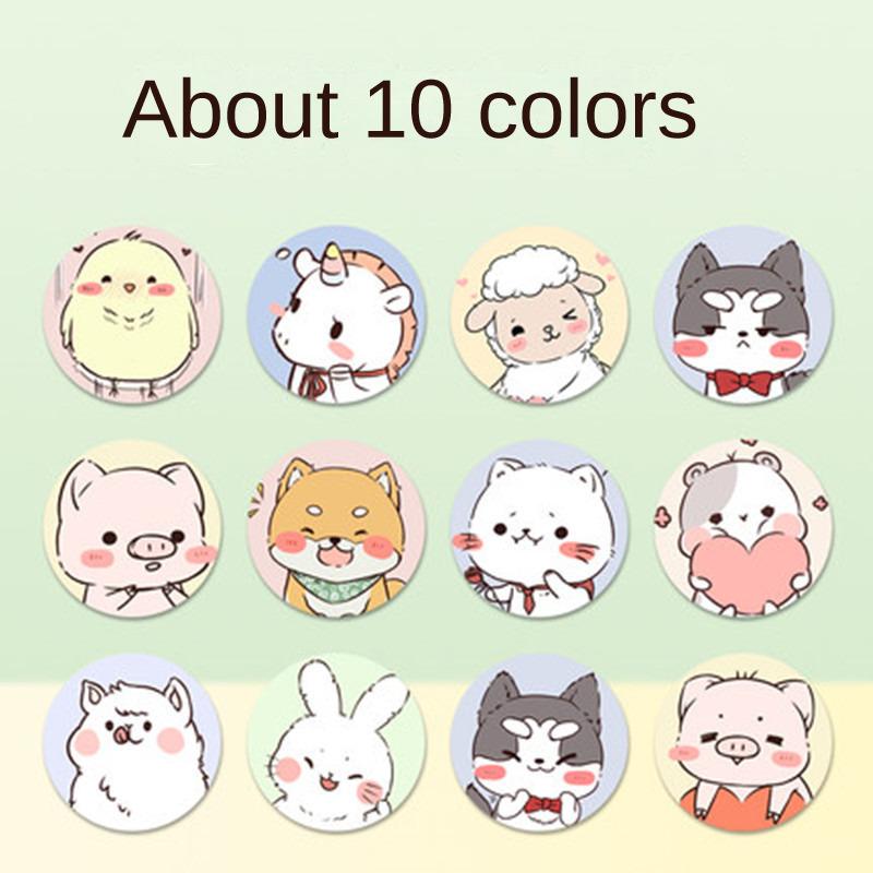 240 Stück Kinder Cartoon Runde Pflaster Kinder Spritze Injektionsöffnung Loch Pflaster Wundpflaster Wasserdichte Klebeverbände