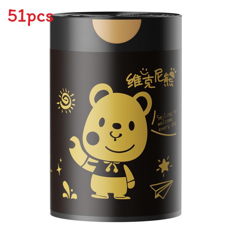 Household Drawstring Trash Bag With Thick Pe Material For Home Use