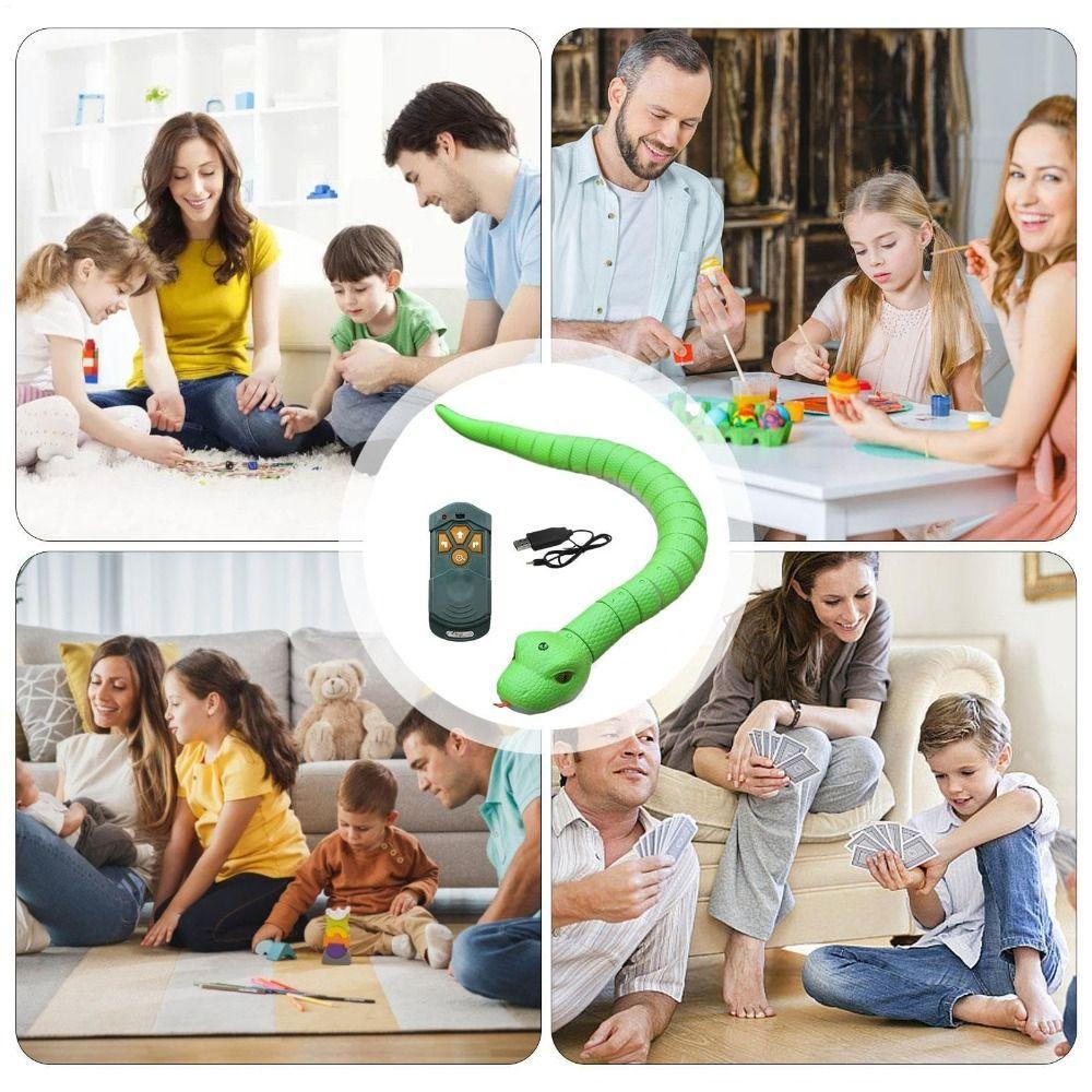Stage Performances Electronic Snake Toy Robot Snake Toy  for Kids Boys Girls Adults