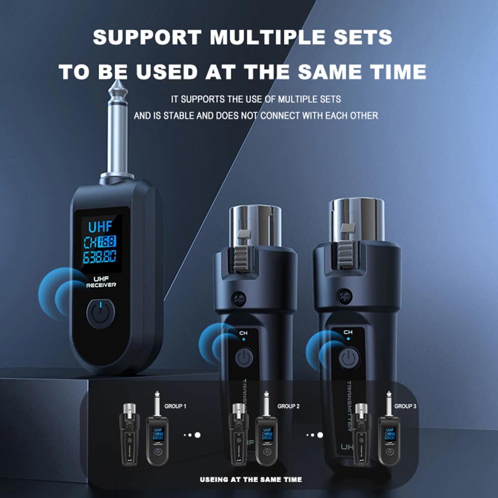 Wireless Microphone Converter Rechargeable Microphone Wireless System Microphones Wired To Wireless System for Wired Mic