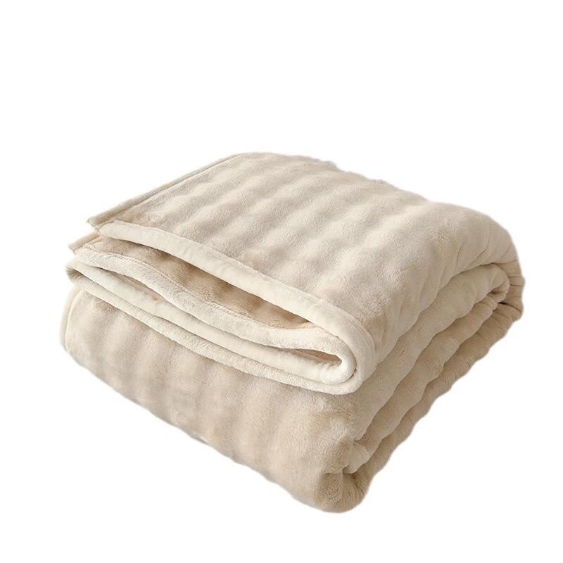 Etravel Double-Sided Thickened Milk Velvet Blanket