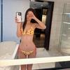 Women's Sexy Halter Tie Push-Up Bikini - Slimming Beach Swimsuit