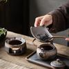 Ceramic Tea Stove Warmer Set - Natural Calming Effect Scents Diffuser with Tealight Holder for Meditation