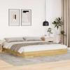 VidaXL Bed Frames Without Mattress 200 X 200 Cm Solid Oak Wood 3315729