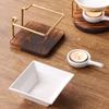 Ceramics Aromatherapy Stove Wooden Base Aromas Diffuser Practical Oil Burners  Home Use