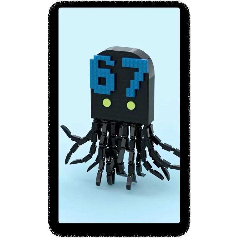 New Horror Game Character Building Blocks Set Monster Figures Bricks Toys for Kids and Fans Unique Collectible Gifts