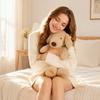 Soft Plush Dog Stuffed Animal Toy Comfortable Squishy Texture Stress Relief Companion Plush Doll Suitable for Children and Toddlers