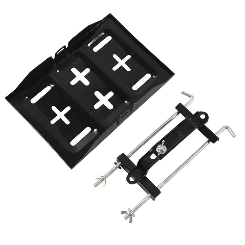 Battery Tray Bracket Storage Battery Holder Tray Mount Hold Down Clamp Bracket Kit For Auto SUV Car Accessories Adjustable