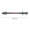 190 mm Längd Mountainbike Navaxel Bakaxel 3/8 Tum Diameter Snabbkoppling Nav Flerväxlad Cykel Bakre Ihålig Axel