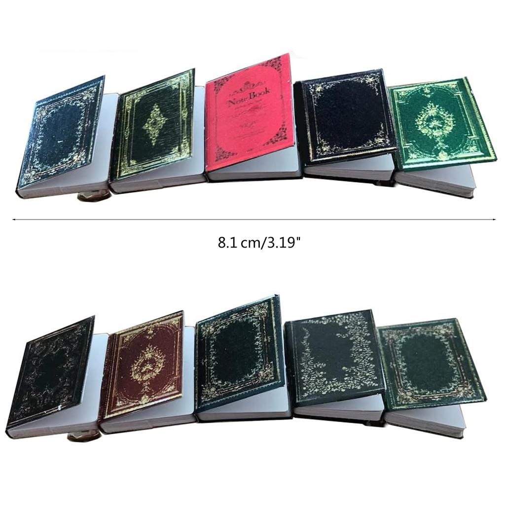 Novelty Ancient Books Shape Hair Clip Carnival Photography Hairpin for Woman Girls Maillard Look Braids Taking Photo