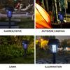 2Pcs 2-in-1 Solar LED Mosquito Killer Lights Waterproof Outdoor Pathway Lawn Lamp Insect Repellent Lighting for Garden Patio Courtyard