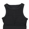 New Era WS Tank Sleeveless Size Black Women's Top, Black, Shirt, Small,