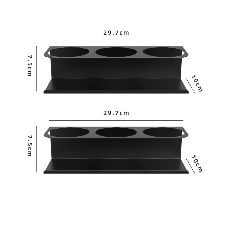Magnetic Wall-Mounted Refrigerator Storage Shelf