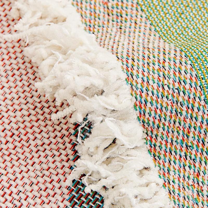 Полотенце для дивана в пасторальном стиле Ins — фото 4