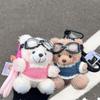 1 buc Urs de Pluș Drăguț Ornamente Suspendate Decorațiune Rucsac Păpușă Ursuleț Maro Desen Animat Breloc de Pluș Pandantiv Geantă Accesorii Diy