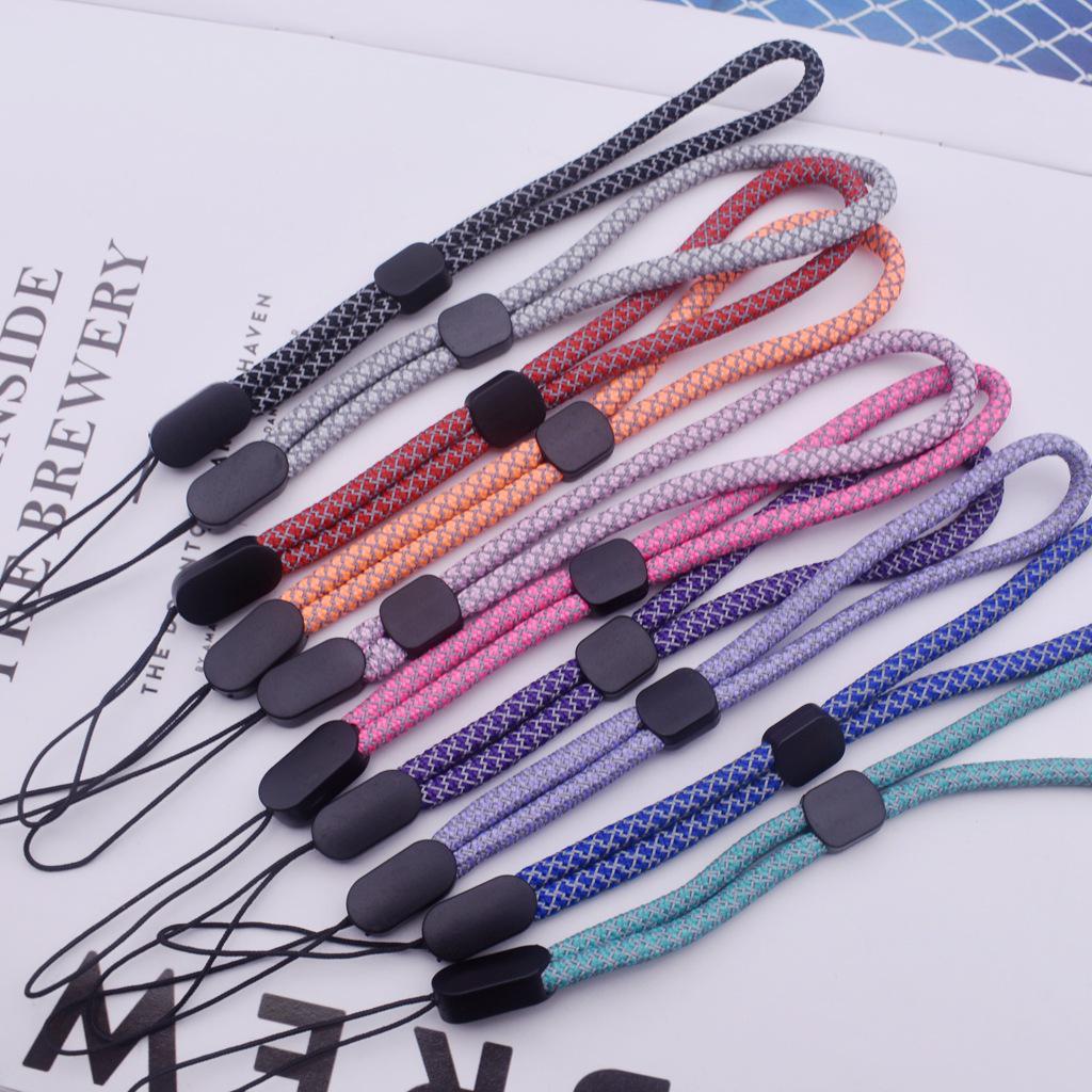 Verstellbares reflektierendes Polyester-Lanyard: Vielseitiges Handgelenkband für Handy, Kamera, USB-Stick und Wasserflasche