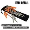TITAN MANIA Titanium Solid Titanium Ultra Lightweight and 5mm Diameter x Set of for and Hard Tent Camping Storage Bag Included x Set of Pegs, Pegs,