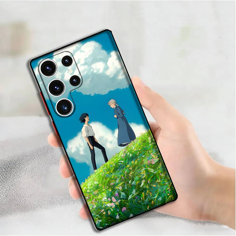 Anime S-Sophie H-Howl Phone Silicone Case for Samsung S24 22 20 23 21 20 Ultra Plus Lite 5G Print Cover