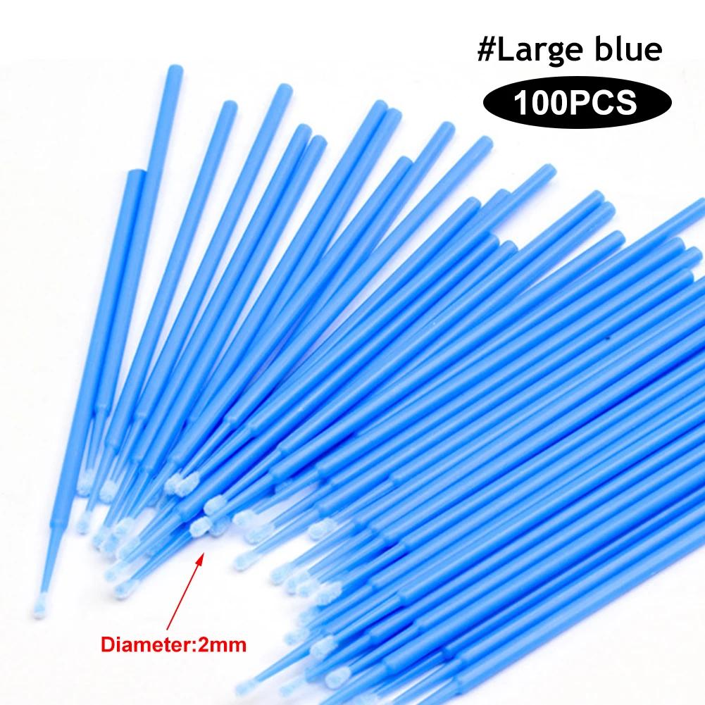 100 teile/los Pinsel Farbe Touch-up Up Farbe Micro Pinsel Tipps Auto Mini Kopf Pinsel Auto Teile Kopf Mini Spray Auto Applikator Stick