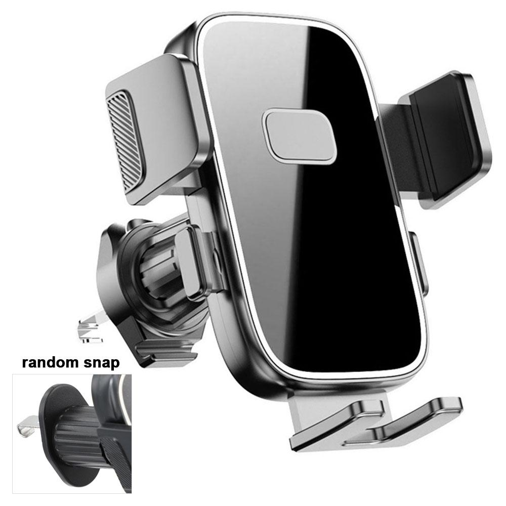 

360-Degree Rotating Car Air Vent Phone Holder for 4.5-7 inch Smartphones A