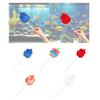 Betta Fisch Trainingsstab Ornament Handgefertigtes Aquarium Zubehör Fischbecken Dekoration für Betta Fisch Liebhaber