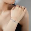 S925 Silver Bracelet Moissanite Bracelet Moissanite Water Drop Pear Shape Simple