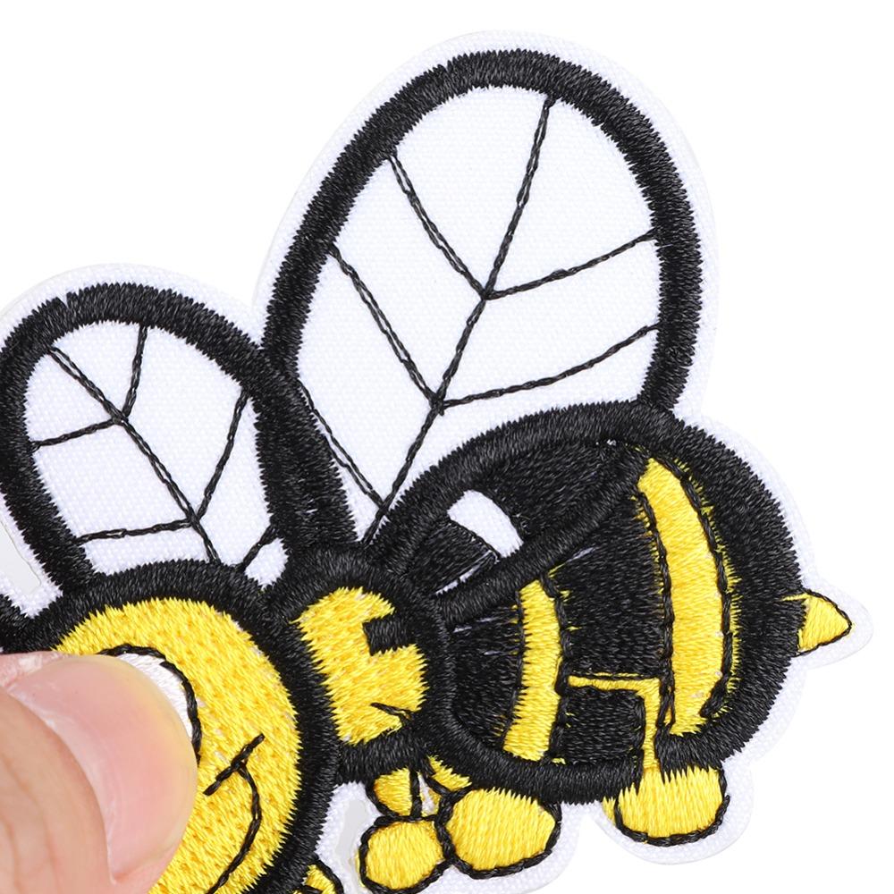 20pcs Fabric Patches Iron On Patches Embroidered Cloth Sew On Patches  For Clothes