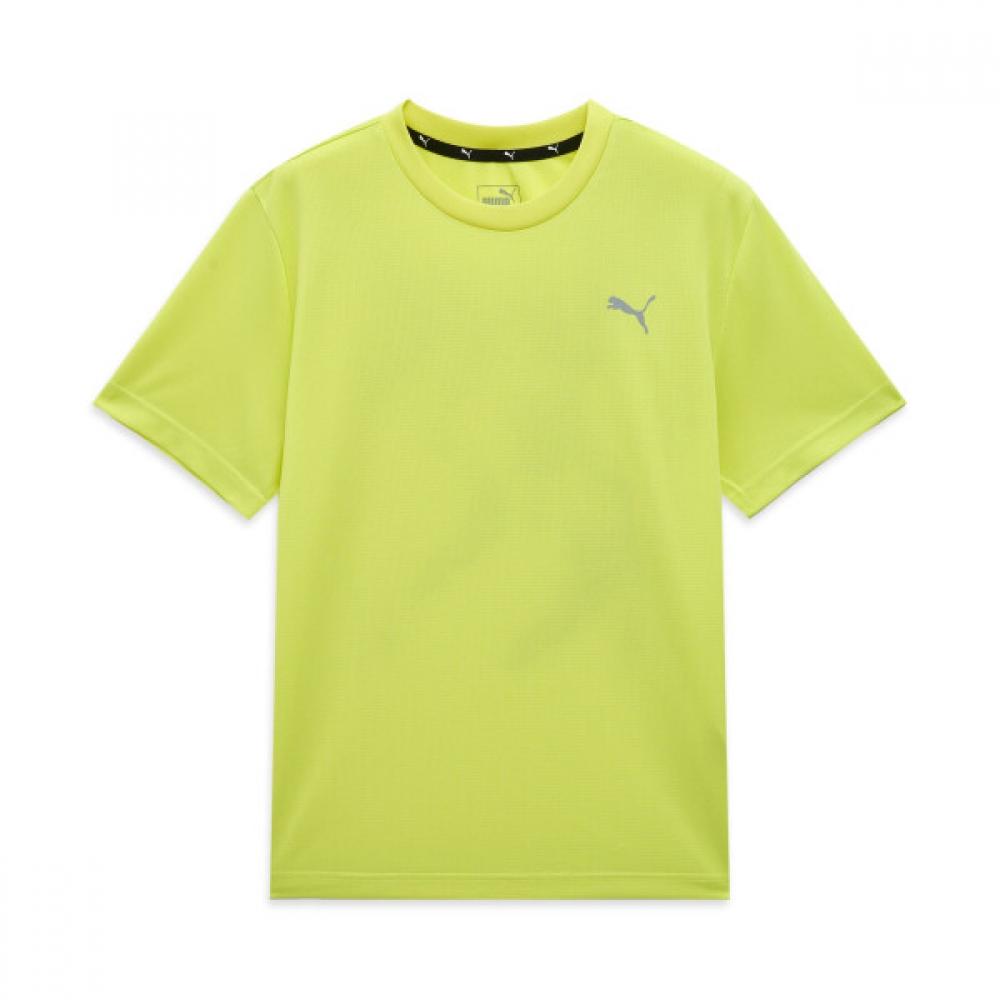Puma Men S Performance KniT Running ShorT Sleeve T ShirT M