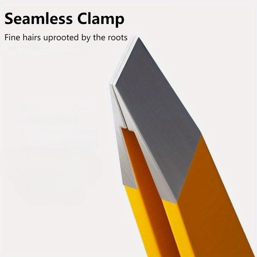 High-Precision Tweezers Stainless Steel Material with Excellent Rubber and Plastic Surface Feel Seamless Slant Tip