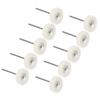 10pcs Dental Polishing Buffing Wheel Set Polishing Drill Kit for Watch Jewelry Dental Teeth