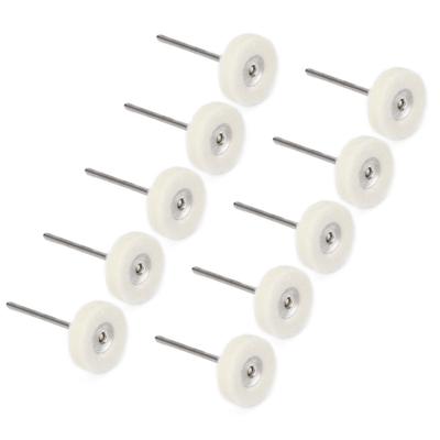 10pcs Dental Polishing Buffing Wheel Set Polishing Drill Kit for Watch Jewelry Dental Teeth