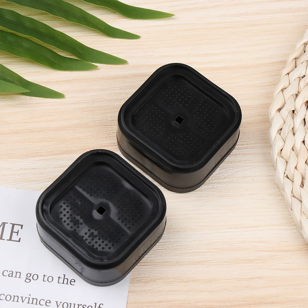 

Support Bath Mats Washing Machine Rubber Feet Mat Anti Vibration Pads Furniture Lifting Foot blue-2 pcs