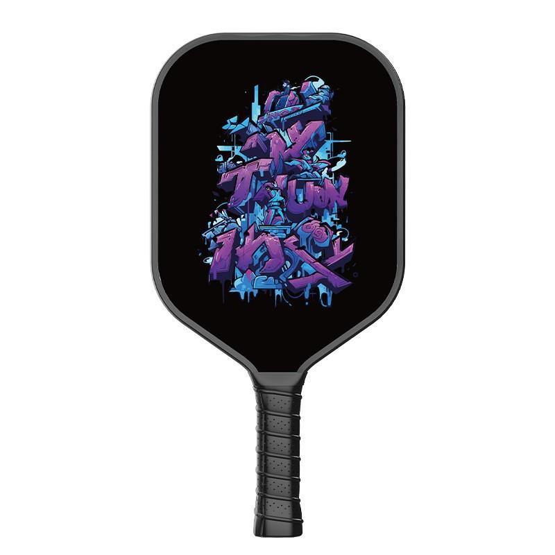Carbon Fiber Pickleball Paddle Set Professional Lightweight Indoor Outdoor Court Sports Training Beginners To Advanced Players