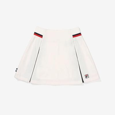Woven Pleated Skirt