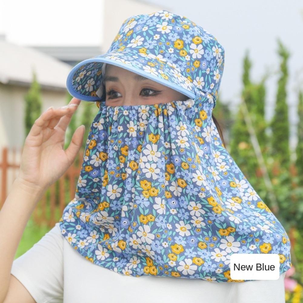 

Сонцезахисний капелюх із широкими полями, сонцезахисний капелюх із захистом від ультрафіолетового випромінювання, повсякденна кепка з козирком від сонця, літня New Blue