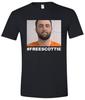 Scottie Scheffler Arrestato Mugshot PGA Golf Maglietta Nera S-4X Maglietta Unisex
