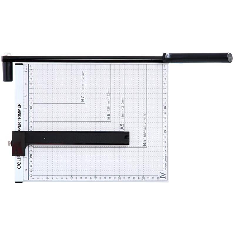Deli Manual Steel Paper Cutter CN plug (adapter included)