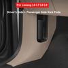 For Li LiXiang L6 L7 L8 L9 Car Driver's Side and Passenger Side Anti Kick Pad Thickened Leather Protective Mat Interior Sticker