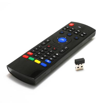2.4GHz MX3 Air Mouse Wireless Mini Keyboard Remote Control With Multimedia Keys For Android TV Box Smart TV PC Linux Windows