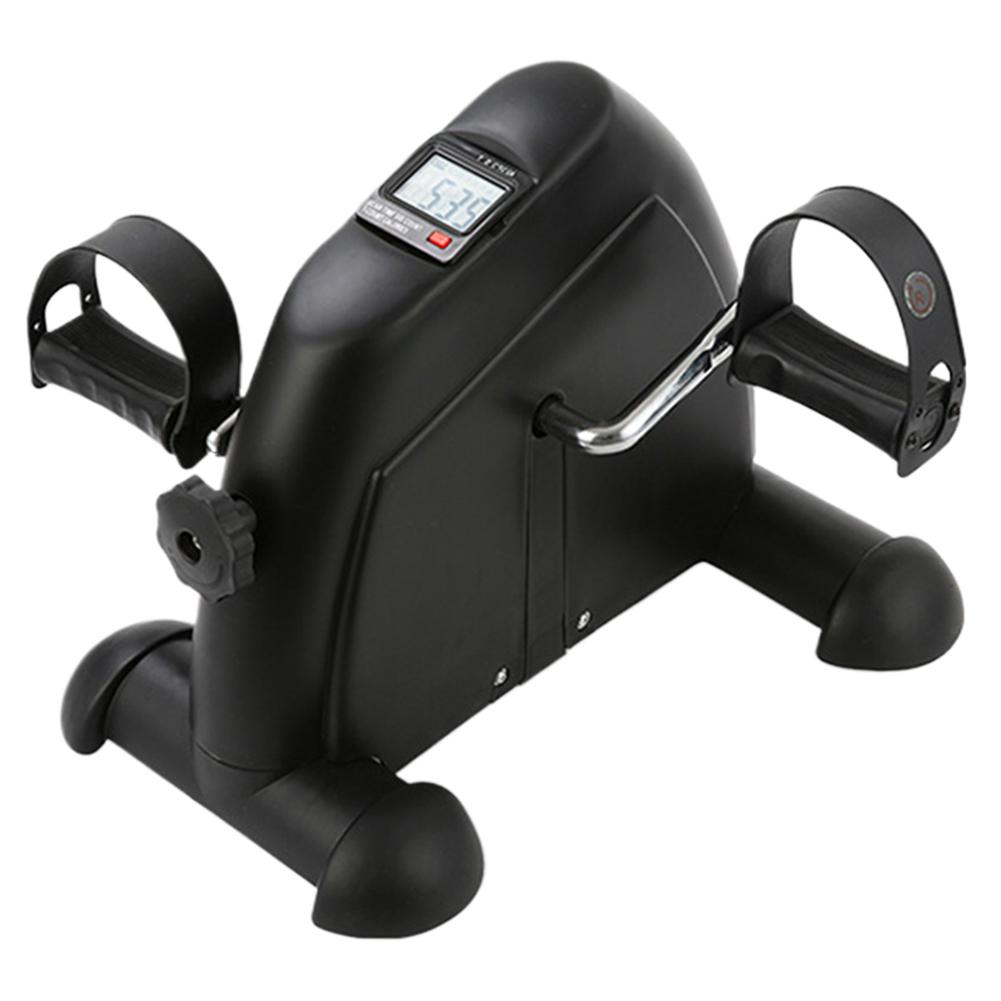 

Mini Exercise Bike Arm and Leg Trainer Portable Foot Pedal Exercise Machine Anti Slip Under Desk Bike Adjustable for Home Office чёрный