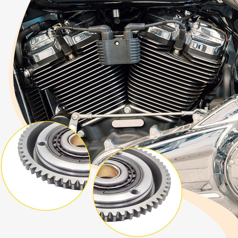 57T Motorcycle Starter Clutch Drive Gear Reliable Metal Overrunning Kit for CBS300 ZS172FMM-3A CB250-F Engines