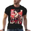 Beautiful Geisha In Red And Black Japanese Dress Tshirt Graphic T Shirts For Unisex T Shirt Custom Print Tshirt